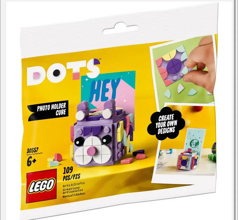 New in bag LEGO DOTS Photo Cube Holder 109 pieces (30557)